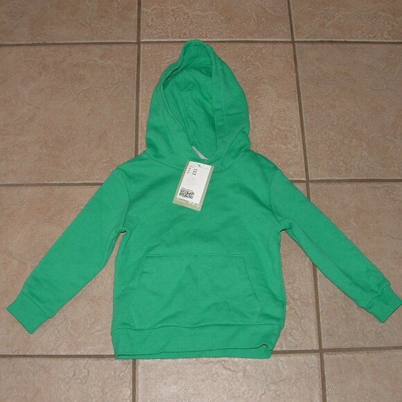 H&M Other - NEW Unisex Sz 3 - 4 Toddler Casual Wear Green Hoodie Hooded Shirt H&M